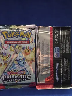 Pokemon Prismatic Evolutions Booster Pack - 10 Cards/Pack - Random Art - SEALED - Image 3