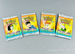 Pokemon Bustine GYM HEROES Vuote/Empty X4 Booster Packs Brock Erika Surge Misty - Image 1