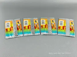 Pokemon Bustine GYM HEROES Vuote/Empty X4 Booster Packs Brock Erika Surge Misty - Image 3