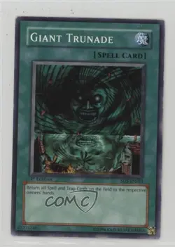 Giant Trunade 1st Ed. YuGiOh Warrior's Triumph Structure Deck #SD5-EN021 2005 - Image 1