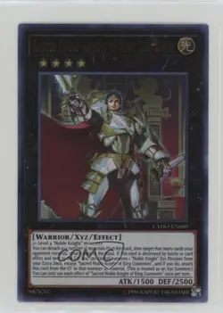 Sacred Noble Knight of King Custennin Unlimited YuGiOh Cybernetic Horizon - Image 1