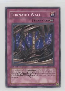 Tornado Wall 1st Ed. YuGiOh Fury From the Deep Structure Deck #SD4-EN029 2005 - Image 1