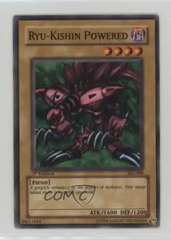 Ryu-Kishin Powered 1st Ed. YuGiOh Starter Deck Kaiba Evolution #SKE-008 2004 - Image 1