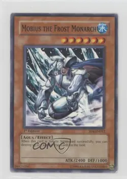 Mobius the Frost Monarch 1st Ed. YuGiOh Fury From Deep Structure Deck #SD4-EN012 - Image 1