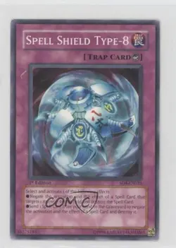 Spell Shield Type-8 1st Ed. YuGiOh Fury From the Deep Structure Deck #SD4-EN031 - Image 1