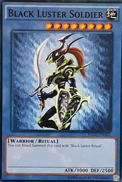 YuGiOh! - Black Luster Soldier - YGLD-ENA01 - Unlimited - Common - Image 1