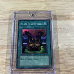 Black Illusion Ritual MRL-051 Magic Ruler 1st Edition Holo Rare Yugioh TCG - Image 1