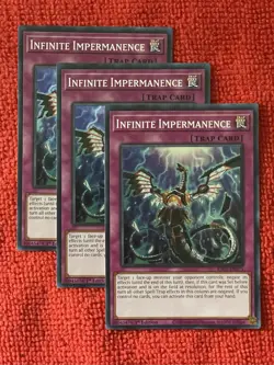 YuGiOh! 3 X Infinite Impermanence - 25th Anniversary Rarity Collection (RA01) - Image 1