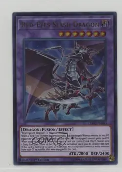 Red-Eyes Slash Dragon YuGiOh Legendary Duelists 1st Edition #LEDU-EN003 - Image 1