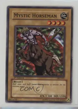 Mystic Horseman 1st Ed. YuGiOh Starter Deck Kaiba Evolution #SKE-007 2004 - Image 1