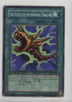 The Flute of Summoning Dragon 1st Ed. YuGiOh Starter Deck Kaiba Evolution 2004 - Image 1