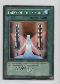 Fairy of the Spring 1st Ed. YuGiOh Warrior's Triumph Structure Deck #SD5-EN028 - Image 1
