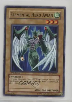Elemental HERO Avian 1st Ed. YuGiOh Duelist Pack: Jaden Yuki #DP1-EN001 2006 - Image 1