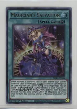 Magician's Salvation (UR) 1st Ed. YuGiOh Tin of Ancient Battles #MP21-EN256 - Image 1