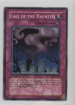 Call of the Haunted 1st Ed. YuGiOh Fury From Deep Structure Deck #SD4-EN027 2005 - Image 1