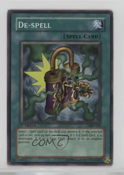 De-Spell 1st Ed. YuGiOh Starter Deck Kaiba Evolution #SKE-028 2004 - Image 1