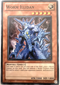 YuGiOh! - Worm Illidan - Common - Image 1