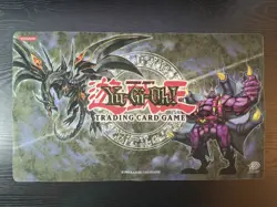 Yugioh Playmat Vampire Genesis Red Eyes Darkness Dragon Hobby League Upper Deck - Image 1
