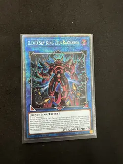 DOOD-EN049 D/D/D Sky King Zeus Ragnarok Starlight Rare 1st Ed YuGiOh - Image 1