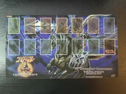 Yugioh 50th Shonen Jump Doomcaliber Knight Official Playmat Costa Mesa 2008 - Image 1
