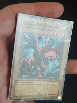 Winged Dragon Guardian of The Fortress #2 TP1-022 Yugioh Trading Card Game HP - Image 4