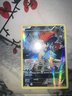 Keldeo XY118 XY Black Star Promo Full Art Holo Card - Image 1