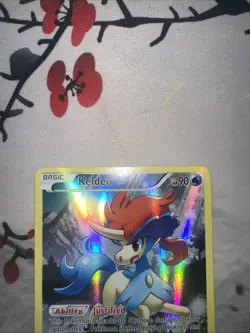 Keldeo XY118 XY Black Star Promo Full Art Holo Card - Image 3