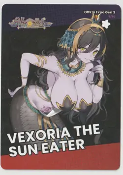Vexoria The Suneater - Independant - VTUBER : OFFKAI GEN 2 COMMEMORATIVE CARD LP - Image 1