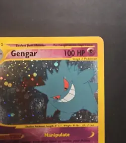 Pokemon Card-Gengar-Skyridge-H9/H32-Holo-ENG-Very Good-SWIRL - Image 4