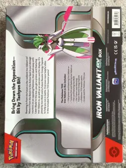 Pokemon Trading Card Game Iron Valiant EX Box & EX Battle Deck Melmetal EX *NEW* - Image 3