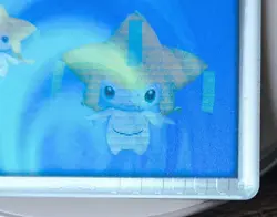 Pokemon Channel Lenticular Nice Card Advanced Generation Jirachi P101 3D - Image 4