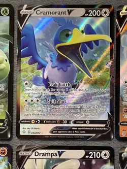 Pokemon Cards V Lot Rare Holo Drampa Decidueye Kleavor Medicham Slaking Torkoal - Image 3