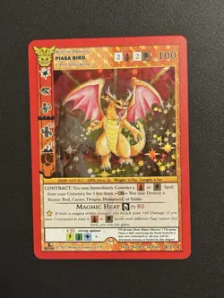 MetaZoo 2023 Native PIASA BIRD 1st Edition FULL HOLO Foil Card NM - Image 1
