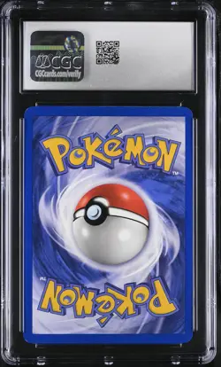 CGC 9 MINT Rainbow Energy 2000 Team Rocket 17/82 Holo SWIRL Pokemon Card - Image 2