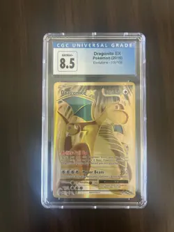 DRAGONITE EX 106/108 Holo Rare Evolutions Pokemon Card CGC 8.5 - Image 1