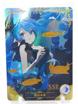 Goddess Story - Anime Waifu SSR Trading Card - 10M05 - Hatsune Miku - Image 1