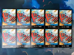 10x Iceburg Don!! Playset PRB-01 One Piece Card Game TCG English - Image 1