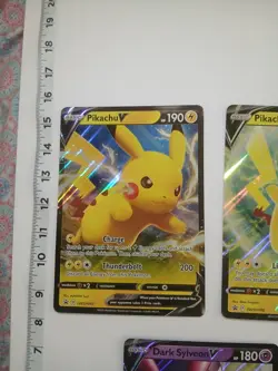 POKEMON PIKACHU CHARIZARD OVERSIZED HOLO CARD LOT OF 5 ALL DIFFERENT - Image 4