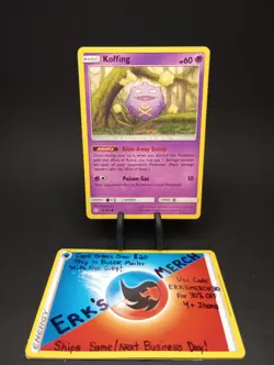 Koffing 76/236 Cosmic Eclipse NM Regular Common Pokemon Card - Image 1