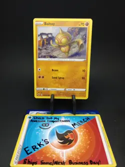 Baltoy 101/202 Sword & Shield Base Set Regular Common Pokemon Card - Image 1