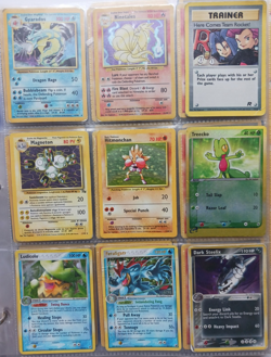 Pokemon WOTC Vintage Collection Holo Rare Cards Base Sets 1999 Binder Folder Lot - Image 3