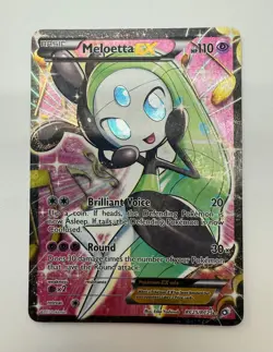 Meloetta EX RC25/RC25 Legendary Treasures Radiant Collection Pokemon TCG Card - Image 1