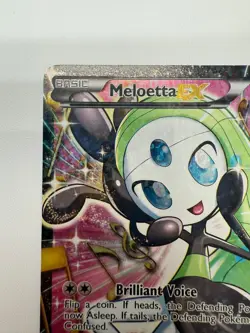 Meloetta EX RC25/RC25 Legendary Treasures Radiant Collection Pokemon TCG Card - Image 2