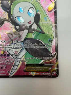 Meloetta EX RC25/RC25 Legendary Treasures Radiant Collection Pokemon TCG Card - Image 4