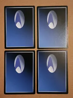 All 4 white border preview cards from The Dominion Star Trek CCG Decipher E1 - Image 2