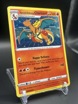 Special Delivery Charizard SWSH075 SWSH: Sword & Shield Promo Cards Holo - Image 2