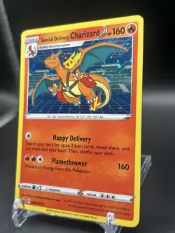 Special Delivery Charizard SWSH075 SWSH: Sword & Shield Promo Cards Holo - Image 3