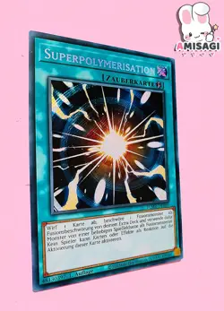 Yu-Gi-Oh! - Karte Superpolymerisation BLMR-DE089 TCG Deutsch Trading Card Game - Image 2