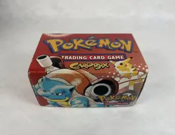 Vintage WOTC Pokemon Trading Card Game Cardbox Storage Box Very Good Condition - Image 1