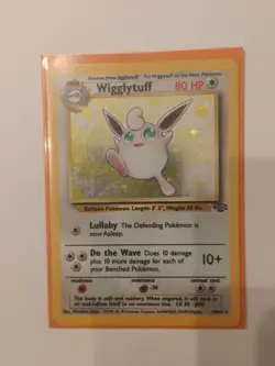 Pokemon TCG Wigglytuff Holo Rare Card 16/64 Jungle - Image 3